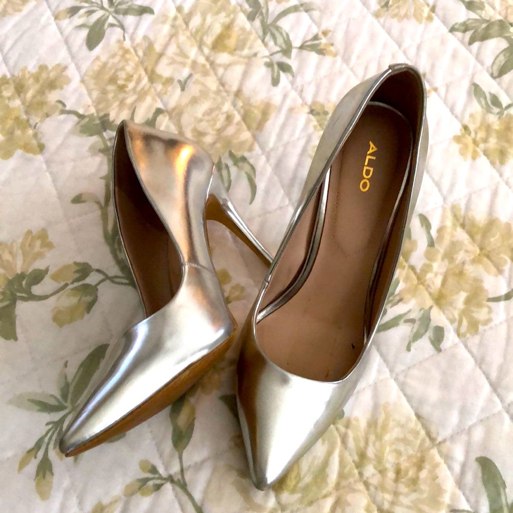 Aldo Silver Heels